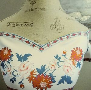 Sweetheart floral off shoulders mini dress